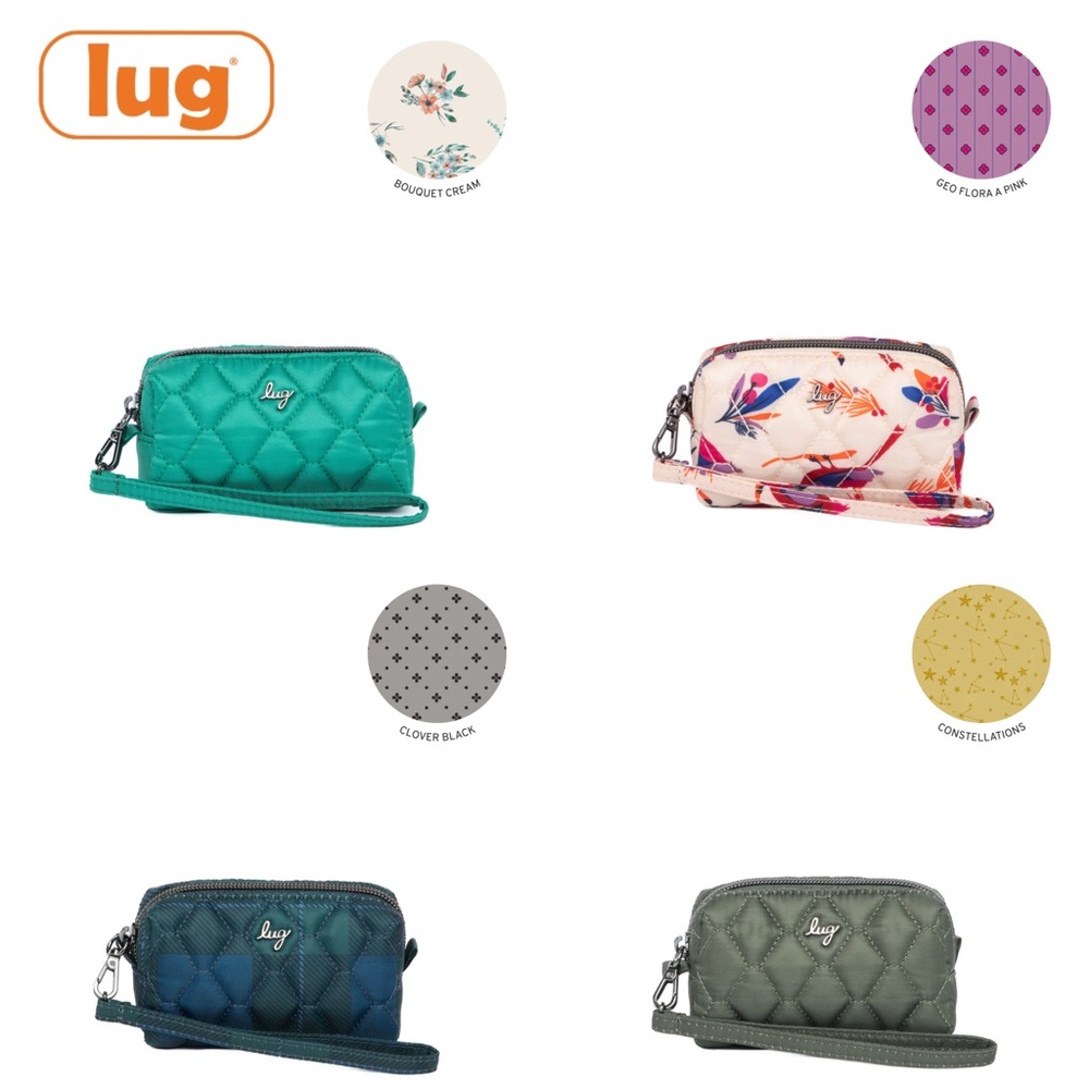 Lug Blimp Zip Around Wristlet Pouch NWT